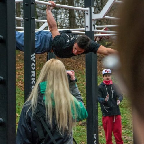 Calisthenics toestel Nippur M 42 Calisthenics toestellen, de trend voor de komende jaren in woonwijken en parken.